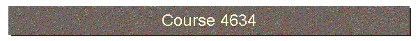 Course 4634
